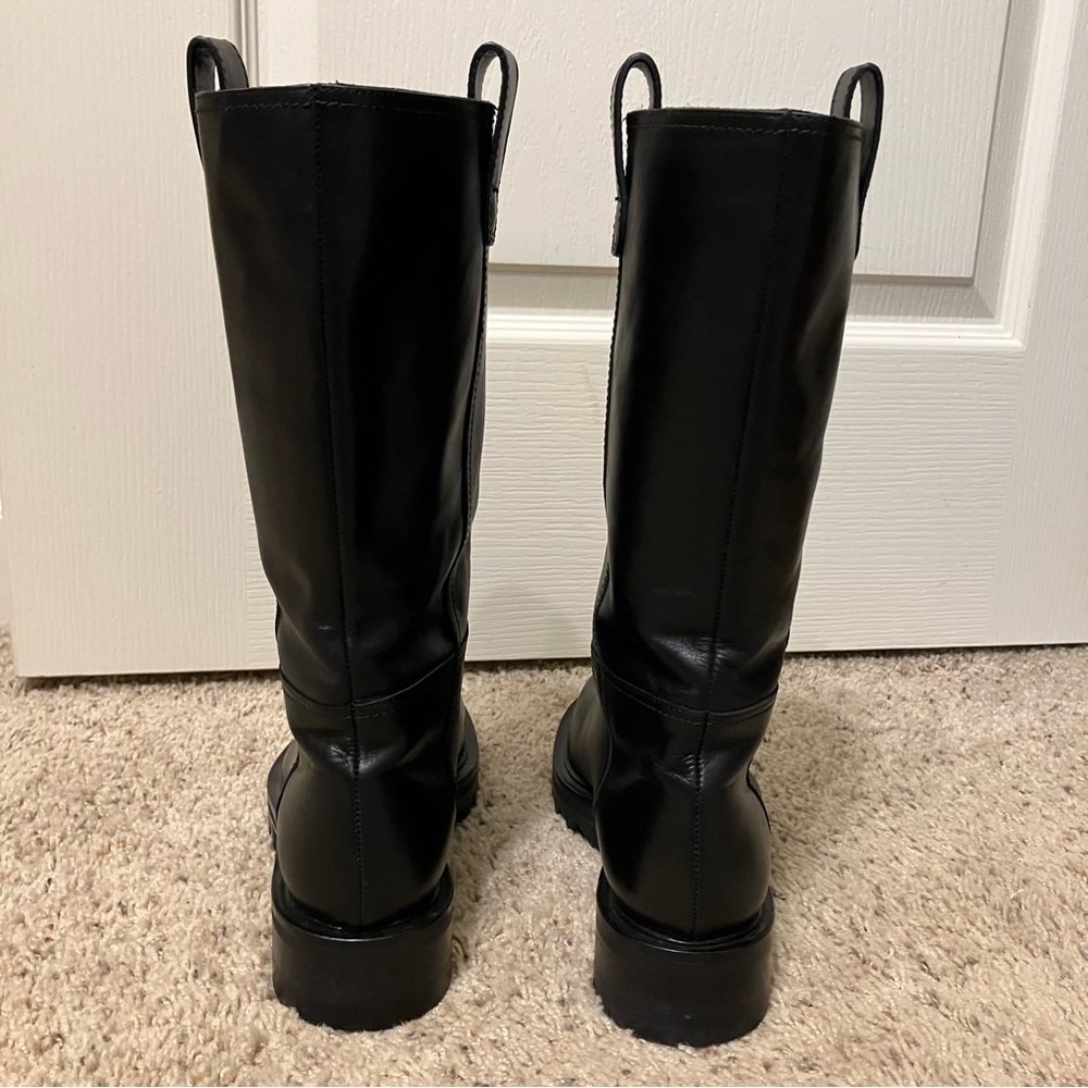TAMARA MELLON Boots EASY RIDER Black - Sz 8.5 (EU 38.5) Made in Italy EXCELLENT! - Picture 8 of 15